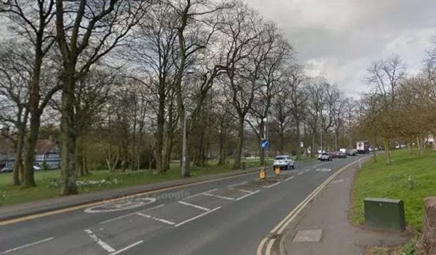 Location of the incident on Worsley Road in Salford.