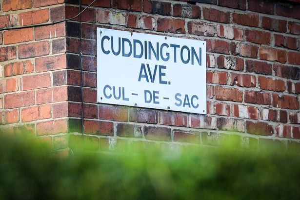 Scene of the murder case involving Mr. Logan on Cuddington Avenue in Withington