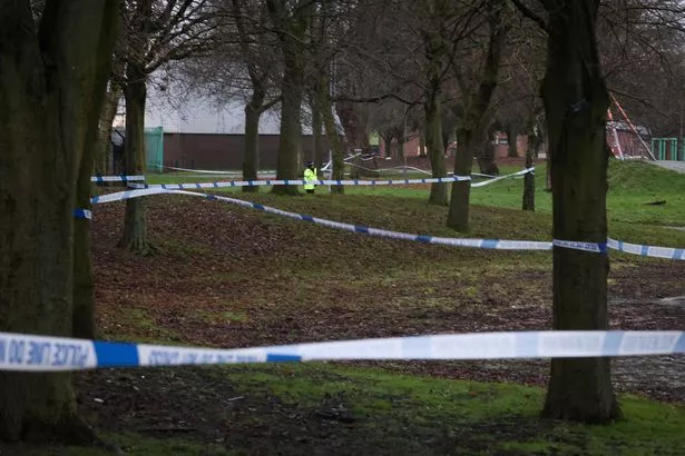 Scene of incident at Salford