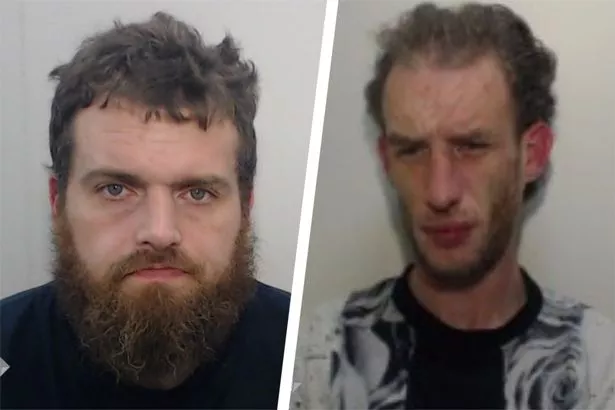 Darren Fay (left) and Martin Gentle