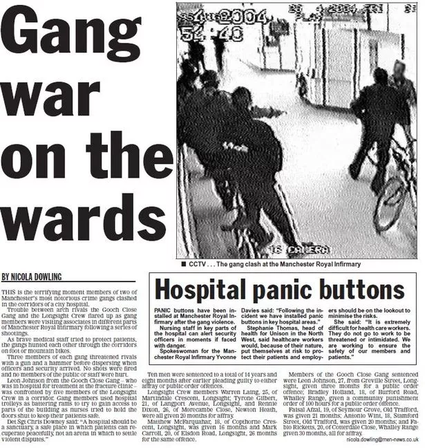 How the M.E.N. reported the hospital battle