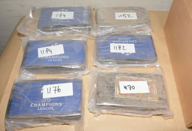 Seized drugs related to the trafficking case