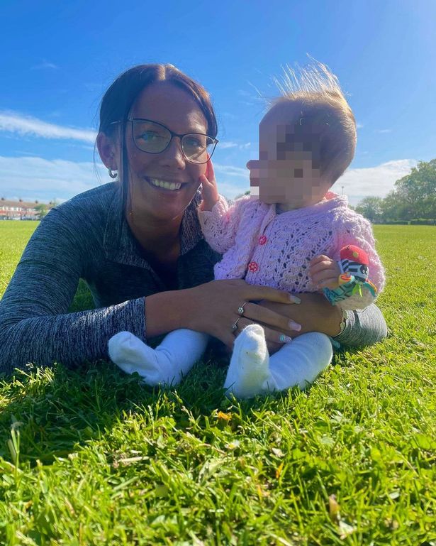 Kiena Dawes with her baby daughter, showcasing their bond