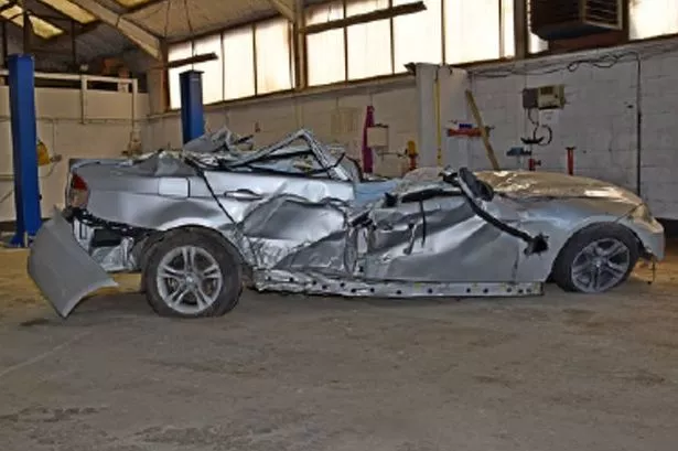 Thomas Johnson's BMW involved in a fatal collision