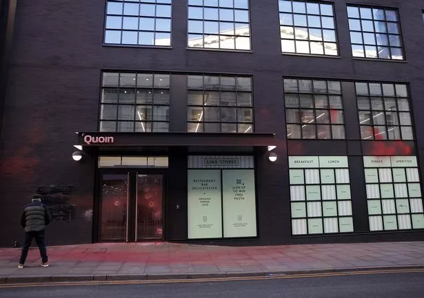 Police investigating vandalism at the Quoin building